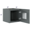 Wall Cabinet Single Glass Door