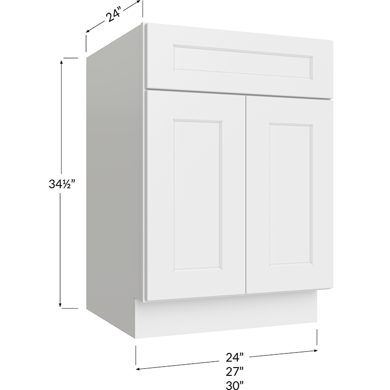 Base Cabinet Double Doors